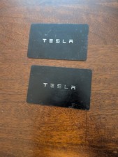 2 x NEW OEM 2017-2026 TESLA MODEL 3 Y S X Cybertruck KEY CARD picture