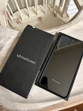 LG V60 ThinQ 5G UW Smartphone Dual Screen Case - Black-New Opened Box- picture
