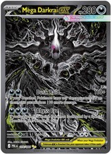 Mega Darkrai ex 116/084 Special Illustration Rare Pitch Black Pokemon Holo NM picture