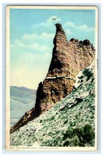c1910s Eagles Nest Rock Gardiner Canyon Wyoming Antique Posted Postcard picture