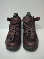 Men's Size 11 Nike Lunar Force 1 Flyknit Workboot  Burgundy Sneakers  picture