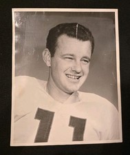 Norm Van Brocklin Type-1 8x10 Photograph 1952 Press Photo Los Angeles Rams picture