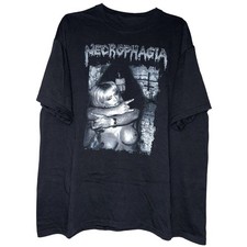 Necrophagia Band Jenna Jameson Cotton S to 5XL Classic Shirt HL210 picture