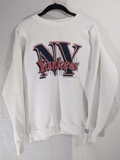 New York Yankees 1991 90s Vintage Fruit of the Loom Sweatshirt Size Large picture