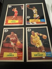 07-08 Topps Basketball Complete 185 Card Set 2 Kevin Durant RC Kobe LeBron 57-58 picture