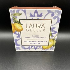 Laura Geller Baked Bronze-N-Brighten Multipurpose Bronzer ( Deep ) 0.85 oz New picture