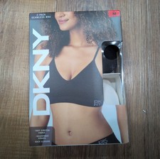 DKNY Women's Seamless Bra 2-Pack Size M picture