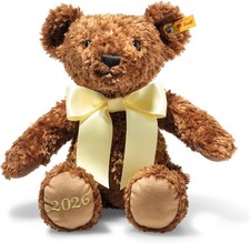 Steiff Annual 2026 Cosy Year Bear - Plush 34cm Free Steiff Box Worth £13.50 picture