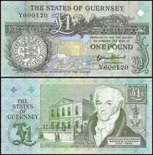 Guernsey 1 Pound, 1991-2016 ND, P-52d, UNC picture