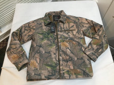 NWT Beautiful Giant Garments Mens Quilted Camo Jacket Khaki / Green Size LARGE picture