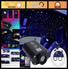 RGBW Fiber Optic Star Ceiling Light Kit - 150pcs, 16W, Bluetooth, Music Mode, Re picture