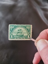 US Mint 1 Cent Huguenot Issue (1924) Stamp.  Superb Stamp. picture