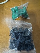 1/64th TOY Cows - 3D Printed Angus black Cows With 12 Bales picture