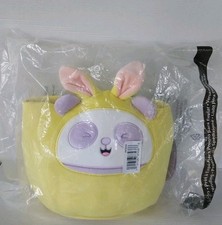 Squishmallows Penny Yellow Bunny Egg Hunt / Halloween Treat Basket NEW Jazwares picture