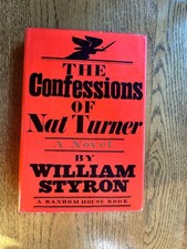 William Styron Confessions of Nat Turner Random House First Printing DJ picture