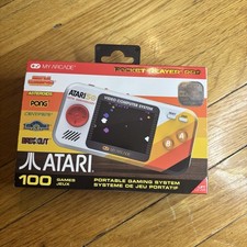ATARI 50th ANNIVERSARY MY ARCADE HANDHELD SYSTEM (VGC) Tested/Works 100 Games*** picture