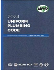 2024 Uniform Plumbing Code Soft Cover w/Tabs IAPMO/ANSI UPC 1 USA Stock picture