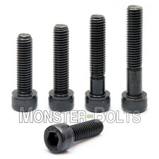#8-32 Socket Head Cap Screws, Alloy Steel w/ Black Oxide, US SAE Coarse Thread picture
