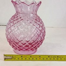 Vintage Fenton Pineapple Fairy Lamp Top Shade picture