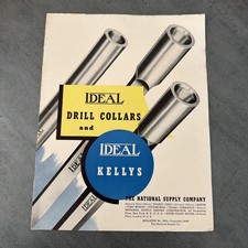 VTG 1948 National Supply Co Ideal Drill Collars & Kellys Manual Bulletin No. 353 picture