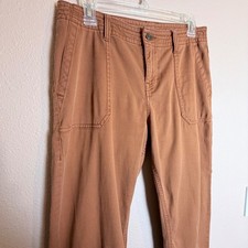 Prana Koen Pants Womens 2 Terracotta Clay Straight Leg Stretch Twill Outdoor picture