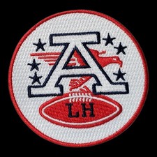 VTG Kansas City Chiefs Lamar Hunt AFC memorial embroidered iron on  Patch. 3