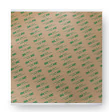 3M 468MP Double Sided Adhesive Transfer Tape Sheets 12” x 12