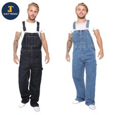 Mens Dungaree Bib and Brace Overalls Engineer Workwear Heavy Duty Pants Coverall picture