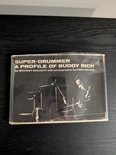 Super-Drummer A Profile Of Buddy Rich By Whitney Balliett Signed By Buddy Rich picture