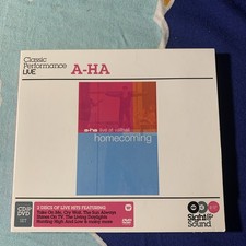 A-ha: Live At Vallhall Homecoming. CD/DVD Set. Free S/H. Sight & Sound picture