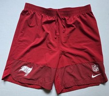 Nike Tampa Bay Buccaneers #18 Team Issued NFL Football Shorts Red Men's Large L picture