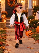 Carter's  Toddler/Little Boys' Pirate Halloween Costume  Size 2-3 picture