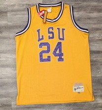 LSU Tigers NCAA 1986 Throwback John Williams Sewn Jersey - Size 54 (2X) New picture