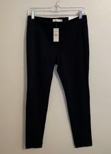 LOFT Women’s Black Marisa Skinny Pants Size 6 Petites New With Tags picture