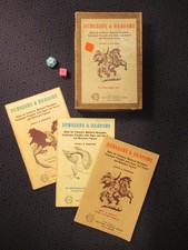 Original D&D 3-Booklet Set (1974 TSR) 3rd Print - Complete Core Rules - Buy Now picture