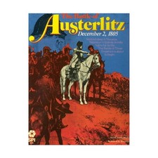 SPI Wargame Battle of Austerlitz Box Fair picture
