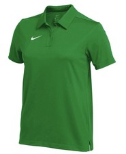 Nike Women's Dri-FIT Franchise Polo Kelly Green/White CU3206-377 Size Large NWT picture