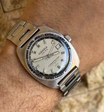 Vintage Kienzle Swiss Cosmopolitan Automatic Skin Diver Watch Boxed 38mm Date picture