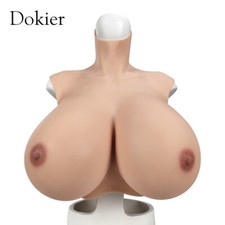 Dokier S Cup Big Fake Boobs Silicone Breast Forms Breastplate For Crossdresser  picture