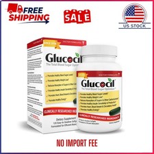 Glucocil 120CT 30-Day Blood Sugar Support Premium Formula Since 2008 New Sealed picture