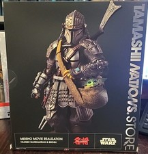 TAMASHI NATIONS STORE EXCLUSIVE YOJINBO MANDALORIAN & GROGU MEISHO MOVIE REALIZ. picture
