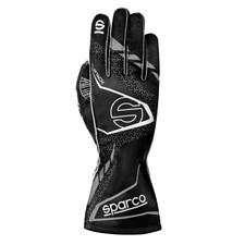 Sparco Karting Kart Auto Racing Gloves K-Attack black grey - size 8 picture