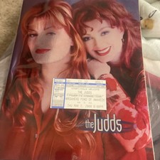 Original 2000 The Judds Tour Program Power To Change Wynonna Naomi With Ticket picture