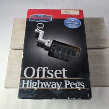 NOS Kuryakyn Offset Dually Highway Pegs w/ 1-1/4
