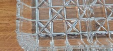 Vintage Hazel Atlas Clear Square Divided Relish Dish 7-1/4” Excellent picture