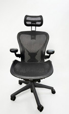 Herman Miller Aeron Office Chair Size C Fully Loaded – Refurbished Mesh Black picture