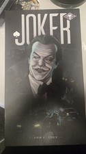 Cyber-X Studio CX-004 Joker Batman 1/6 Action Figure w/ Hat, Cane & Stand picture