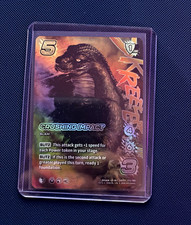 UVS Games Godzilla Crushing Impact Attack UR Alt Art Foil 213/186 picture