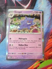Pokémon TCG Gengar Rare Holo SV Scarlet & Violet 151 Card 094/165 NM Condition picture
