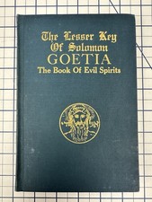 The Lesser Key of Solomon Goetia The Book of Evil Spirits 1916 Hard Cover  picture